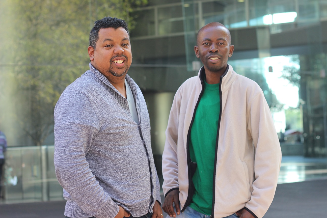 Scott Arendse and Obey Togarepi