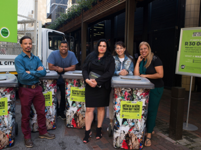 Carlisle Marankey, Scott Arendse, Kally Benito, Sharon Sorour-Morris & Aziza Patandin